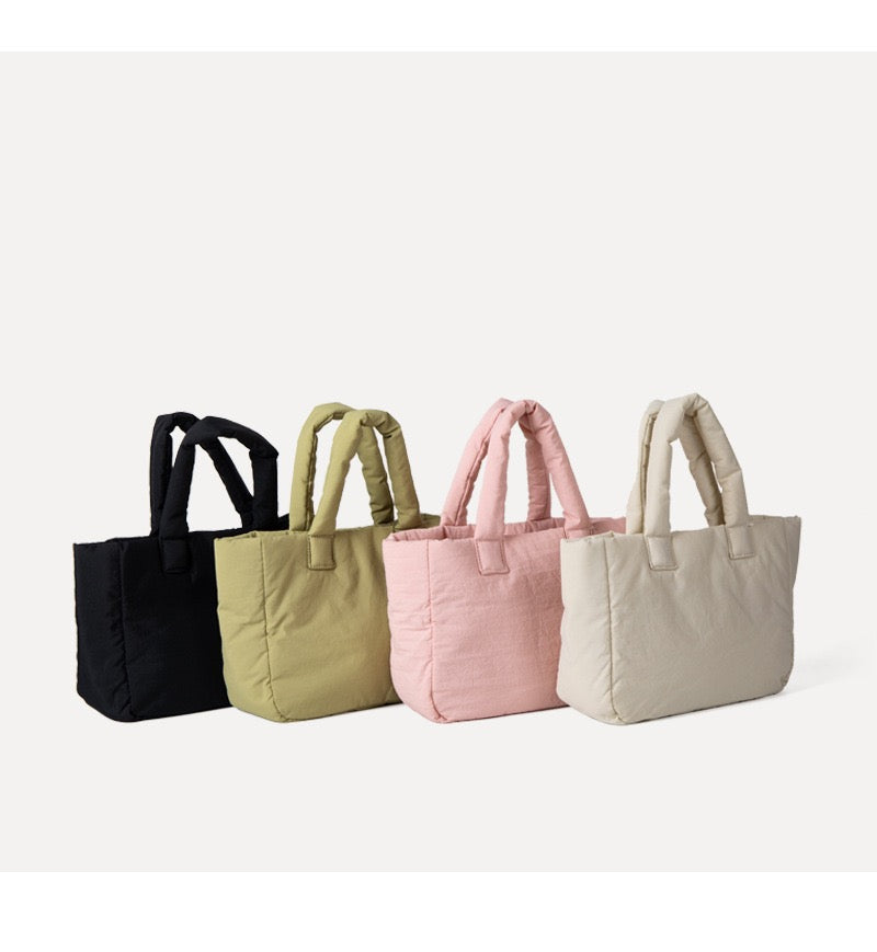 Versatile Quilted Nylon Tote