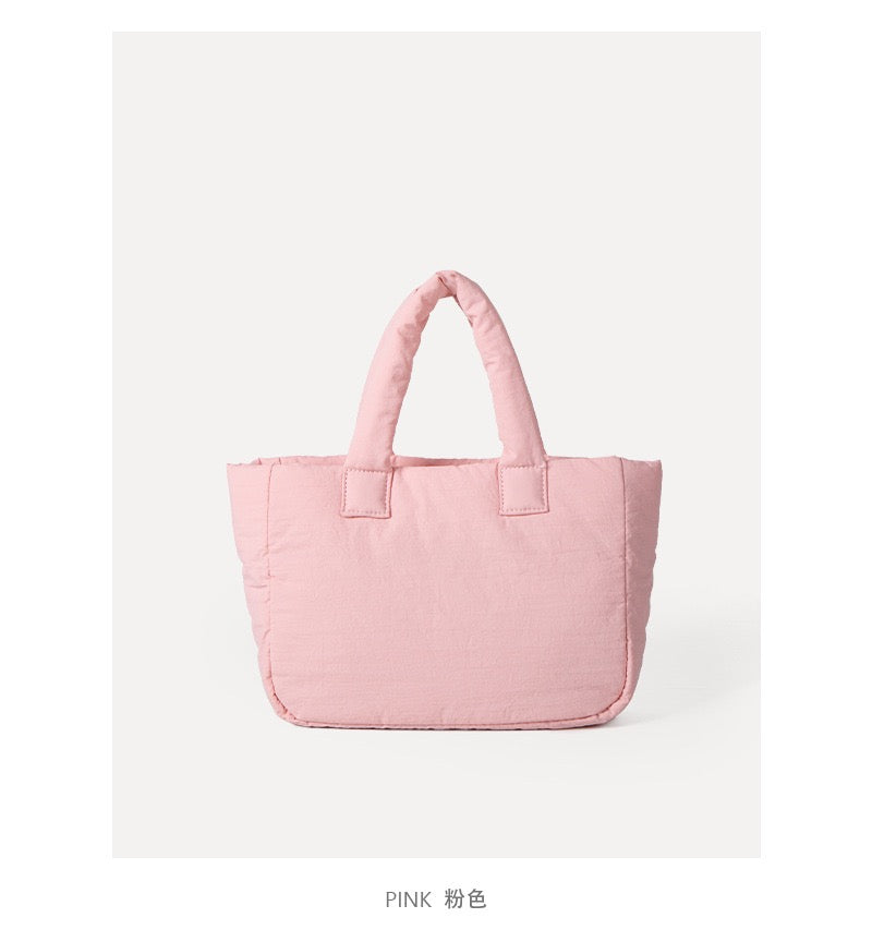 Versatile Quilted Nylon Tote