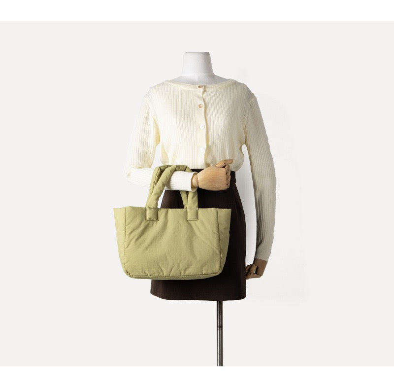 Versatile Quilted Nylon Tote
