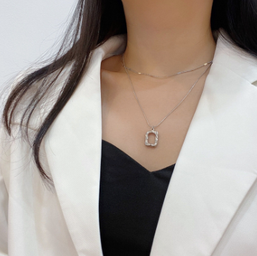 SamdoVideo YTPicks | 18K Gold-Plated Vacuum Geometry Necklace